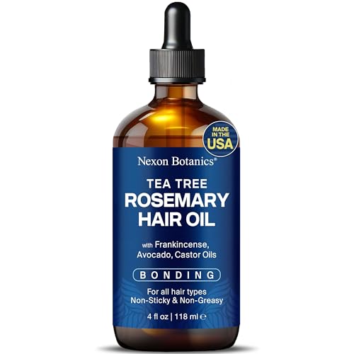 Nexon Botanics Hair Oil - Boosts Shine & Moisture, Natural Ingredients for Dry Scalp - 4 fl oz