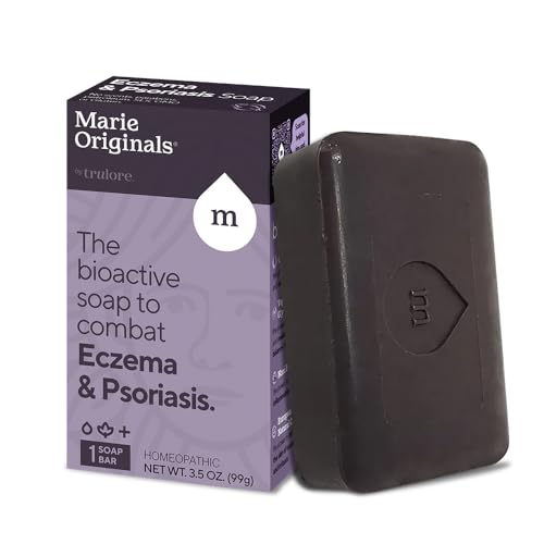 Marie Originals Eczema Cream Bar - Natural Relief for Itchy, Dry Skin, Gentle Detox - 1 Bar