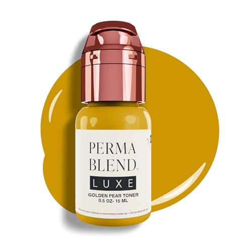 Perma Blend Eyebrow Tint - Golden Pear Toner, Color Correction, Vegan-Friendly - 0.5 oz