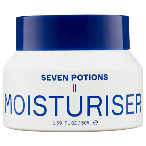 SEVEN POTIONS Anti-Ageing Moisturizer for Men - Hydrates, Prevents Fine Lines - 1.69 FL OZ