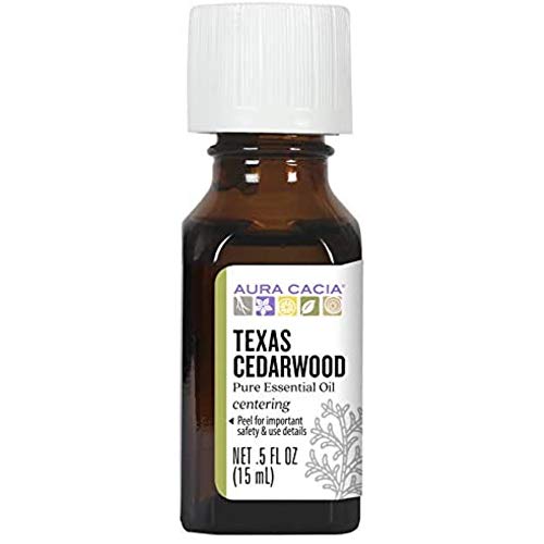 Aura Cacia Essential Oil - Balancing & Relaxing Cedarwood, Juniperus Mexicana - 0.5 fl. oz.