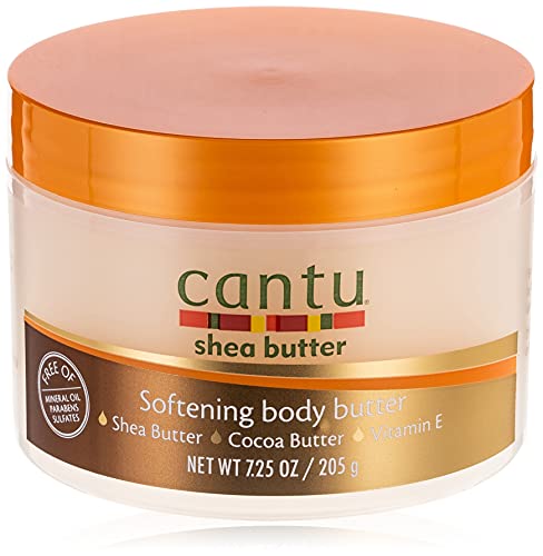 Cantu Shea Butter Body Butter - Quick-Drying, Softens Skin with Pure Shea & Cocoa Butter - 7.25oz