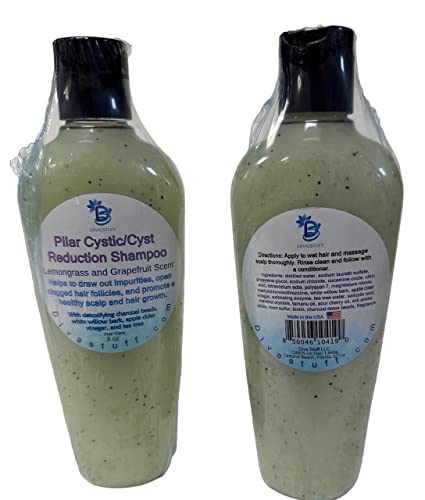 Diva Stuff Hair Care Shampoo - Reduces Clogged Follicles, Promotes Healthy Scalp - 2 Pack, 8oz