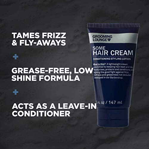 Grooming Lounge Hair Cream - Moisturizing, Flexible Hold, Paraben & Sulfate Free - 2 Pack