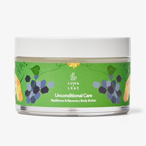 LUMA & LEAF Body Butter - Revitalizing Skin Care, Natural Ingredients - 5 FL Oz