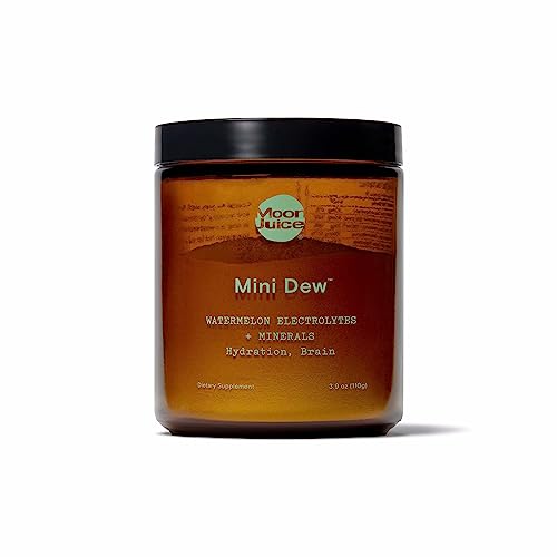 Moon Juice Hydration Powder - Electrolytes & Minerals for Brain Function, Watermelon - 30 Servings