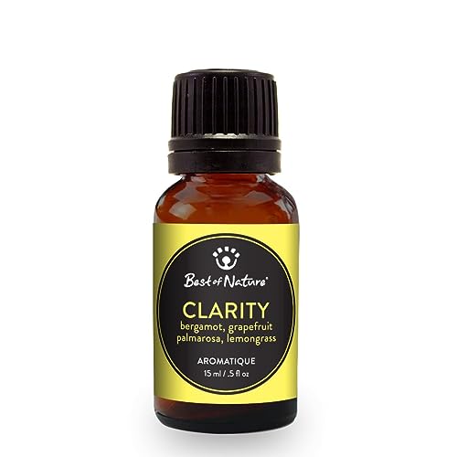 Clarity Aromatique Essential Oil - Invigorating 100% Pure, Natural - 1/2 oz (15 mL)