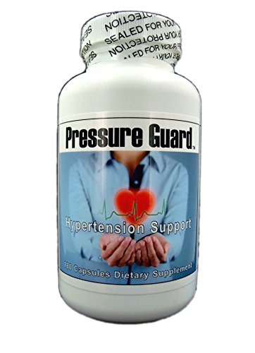 Pressure Guard Herbal Supplement - Supports Healthy Blood Pressure, Vegan - 180 Capsules