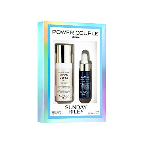 Sunday Riley Mini Power Couple Kit - Cruelty-Free, Gluten-Free, Paraben-Free - 0.4 fl. oz