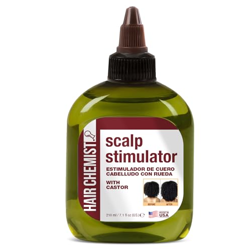 Hair Chemist Scalp Stimulator with Castor Oil - Strengthens, Nourishes, Soothes - 7.1 oz