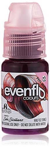 Evenflo Colours Permanent Makeup Pigment - Certified Vegan, High-Quality, True Color - 0.5 oz