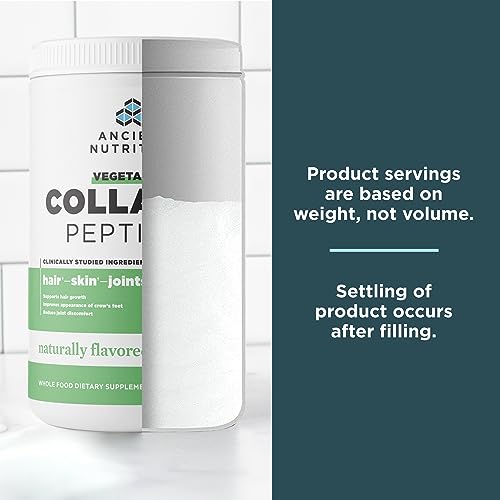 Ancient Nutrition Collagen Peptides - Supports Healthy Skin, Hair, Joints, 28 Servings