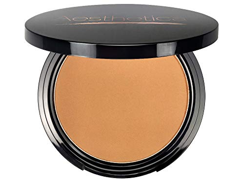 Aesthetica Sunset Bronzer Powder - Matte Finish, Vegan, Cruelty Free - 0.35oz Compact