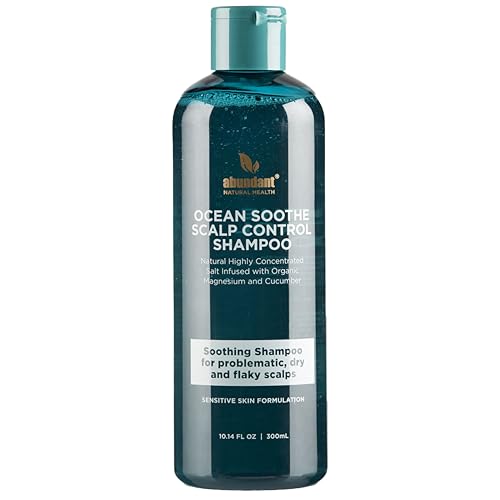 Abundant Natural Health Ocean Soothe Shampoo - Hydrates, Nourishes Hair Follicles - 300mL