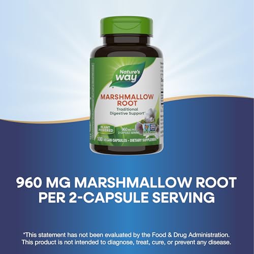 Nature's Way Herbal Supplement - Supports Digestive Health, Non-GMO, Vegan - 100 Capsules