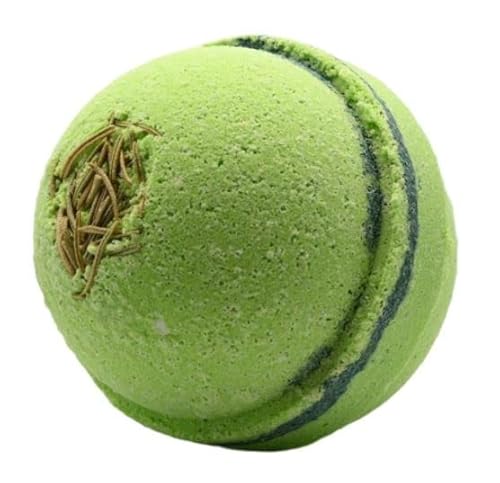 Marbela Cosmetics Bath Bomb - Moisturizing Green Apple & Rosemary Scent - 5 oz, Vegan & Cruelty-Free