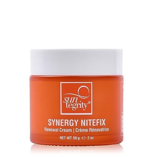 Suntegrity Synergy NiteFix - Vegan Renewal Cream with Marine Enzymes & Retinol - 2oz