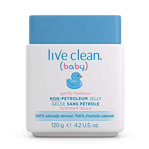 Live Clean Baby Diaper Balm - Gentle Moisture Barrier, Organic Ingredients - 120g