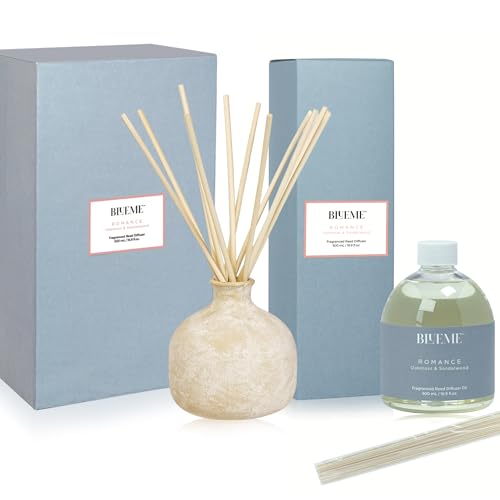 BLUEME Aromatherapy Diffuser - Revitalize Spaces, Natural Oils, Handmade Ceramic - 16.91 Fl Oz