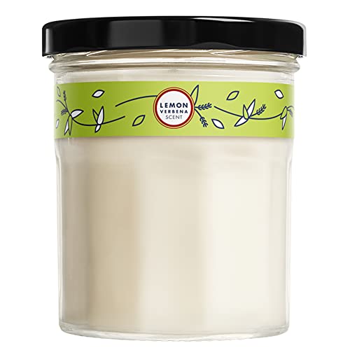 Mrs. Meyer's Soy Aromatherapy Candle - Long-Lasting Lemon Verbena, Cruelty-Free - 4.9 oz