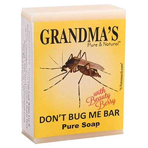 Grandma's Don't Bug Me Soap Bar - Natural Insect Repellent, Kid Safe, 2oz with Essential Oils