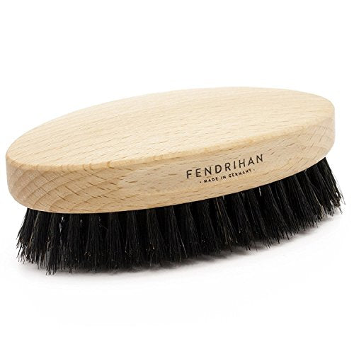 Fendrihan Boar Bristle Hair Brush - Scalp Massage, Natural Oils, Beech Wood Handle - Made in Germany