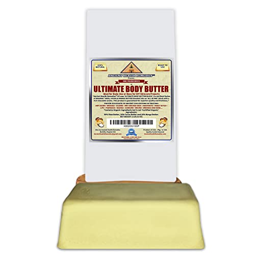 Ancient Health Remedies Body Butter - Nourishing Blend of Shea, Cocoa & Mango - 2 LB