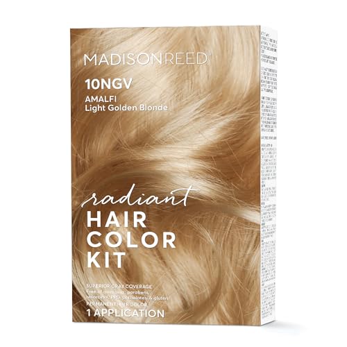 Madison Reed Hair Dye Kit - 100% Gray Coverage, Ammonia-Free, Nourishing Ingredients - 10NGV