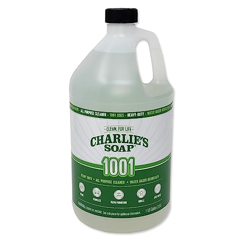 Charlie's Soap All Purpose Cleaner - Heavy Duty Degreaser, Biodegradable Formula - 1 Gallon