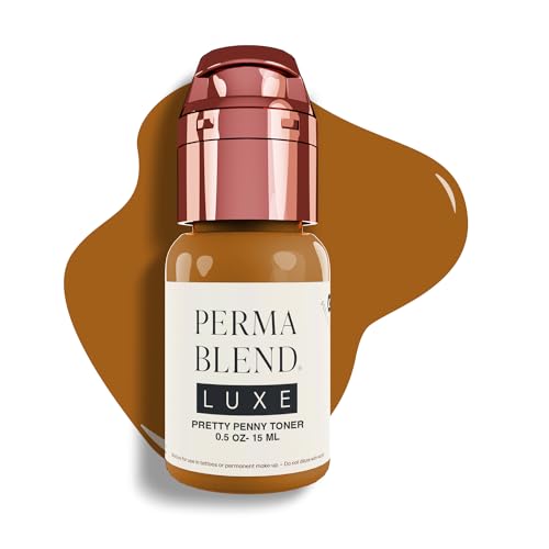 Perma Blend Eyebrow Tint - Warming Copper Pigment, Vegan & No Animal Testing - 0.5 oz