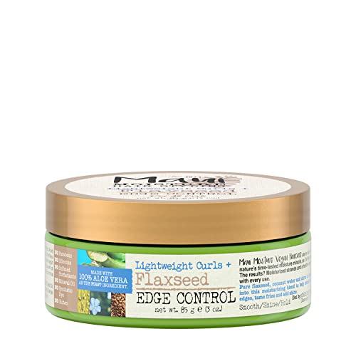 Maui Moisture Hair Styling Pomade - Frizz Control, Flaxseed & Coconut Infused - 3 Oz