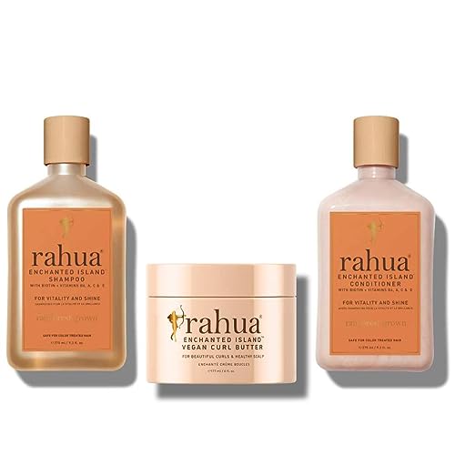 Rahua Enchanted Island Hair Care Set - Revitalize, Strengthen, Adds Shine - 9.3oz & 6oz