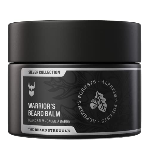 The Beard Struggle Warrior’s Beard Balm - Softens & Controls, 100% Natural - 50g