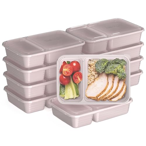 Bentgo Food Storage Containers - Portion Control, Durable BPA-Free, Microwave Safe - 20 pcs