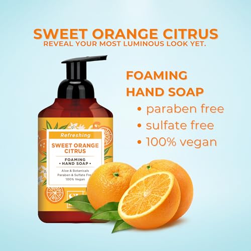 Soapbox Foaming Hand Soap Refill - Moisturizing Citrus Clean, Vegan & Cruelty Free - 64oz