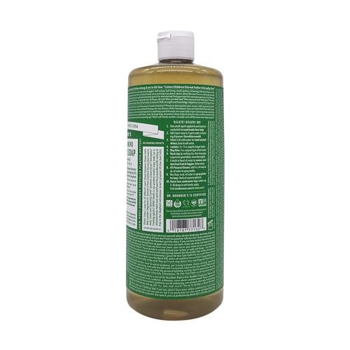 DR BRONNERS Body Soap - Organic Almond Formula, Fair Trade, Cruelty-Free - 32 fl oz