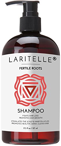 Laritelle Organic Hair Loss Treatment - Fortifies & Rejuvenates, Ayurvedic Herbs - 16oz