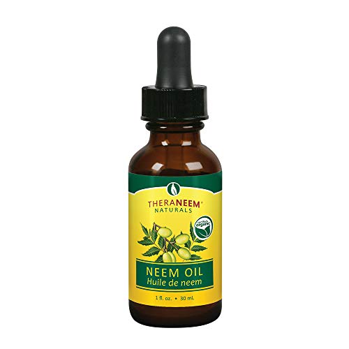 TheraNeem Naturals Body Oil - Promotes Healthy Skin, Hair & Nails - 100% Pure Neem Oil, 1 fl. oz