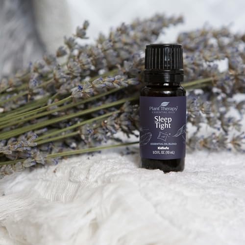 Plant Therapy Sleep Tight Essential Oil Blend - 100% Pure, Soothing Aroma for Relaxation - 10 mL