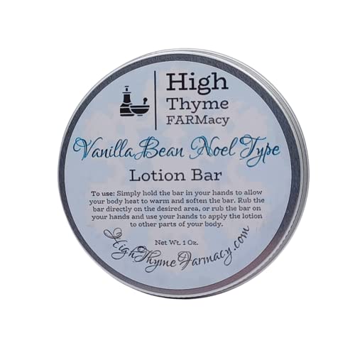 High Thyme FARMacy Moisturizer Bar - Nourishing Vanilla Bean Formula, Waterless - 1.5oz