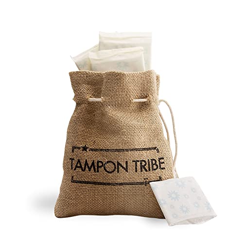 Tampon Tribe Organic Cotton Panty Liners - Chemical-Free, Hypoallergenic, Ultra Thin - 48 Count