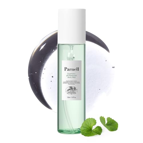 Parnell Cicamanu Body Mist - Soothing Hydration, Mild Exfoliation, Unscented - 5.07 Fl Oz