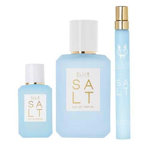 Ellis Brooklyn SALT Eau De Parfum - Tropical Floral, Vegan Ambergris, Travel Size & Mini