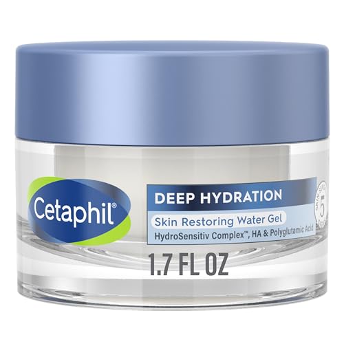 Cetaphil Moisturizer - 72-Hour Hydration for Sensitive Skin, Fragrance-Free - 1.7 oz