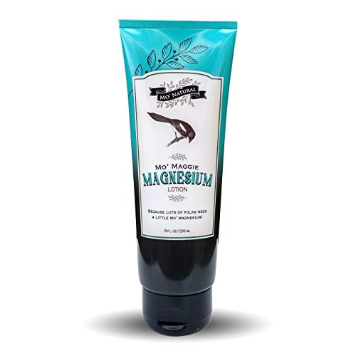 Mo' Natural Magnesium Cream - Ultra-Pure Zechstein Source, Organic Oils & Shea Butter - 8 oz