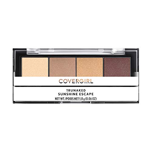 Covergirl truNAKED Quad Eyeshadow Palette - Long-Lasting, Blendable Bright Tones - 0.06oz