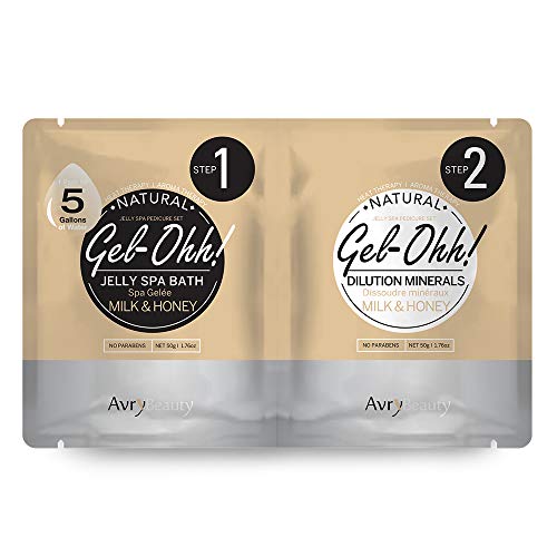 AvryBeauty Gel-Ohh Jelly Spa - Hydrating Milk & Honey Formula, 1 ct - 0.11kg, 11.7cm x 17.8cm