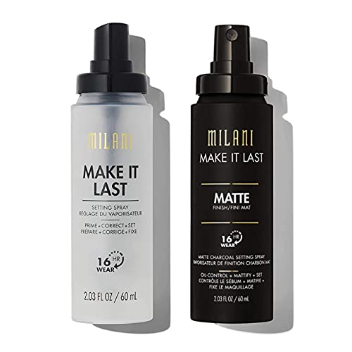 Milani Setting Spray - Long-Lasting Hydration, Vegan Formula for Radiant Skin - 3.4oz