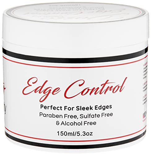 Dosso Beauty Organic Edge Control Hair Gel - 48hr Hold, Non-Flaky, Nourishing, 5.3oz