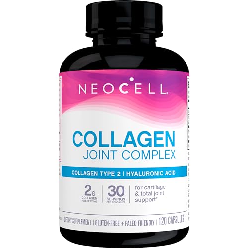 NeoCell Joint Complex Collagen with Hyaluronic Acid & Glucosamine - 120 Capsules